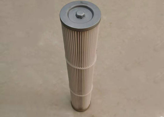 مزيل الغبار المطلي PTFE 1.8 م 2 مرشحات خرطوشة جامع الغبار