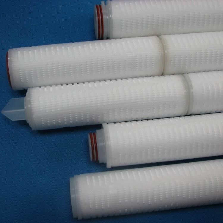 نظام RO 5 ميكرون PTFE PP خرطوشة مرشح مطوي